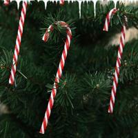 6 stuks/pak kerstversiering kerst Candy Cane kerstboom ornamenten - thumbnail