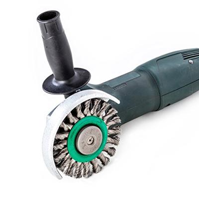 Lessmann Ronde borstel | gat d. 125 mm draaddikte 0,5 mm | RVS 14 mm | 12.500 omw/min | 1 stuk - 473811 473811