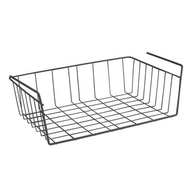Metaltex hangmand 40x26x14 cm zwart/metaal Metaltex hangmand 40x26x14 cm zwart/metaal