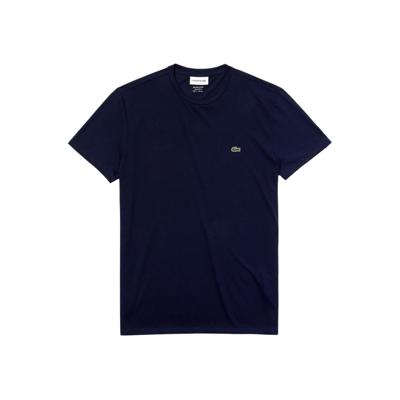 Lacoste Pima T-Shirt Heren Donkerblauw - Maat M - Kleur: Donkerblauw | Soccerfanshop