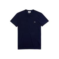 Lacoste Pima T-Shirt Heren Donkerblauw - Maat M - Kleur: Donkerblauw | Soccerfanshop - thumbnail