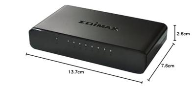 Netwerk Switch 10/100 Mbit 8 Poorten - thumbnail