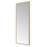Hotbath &More Mirrors Square LED Badkamerspiegel - Rechthoek - 80 x 30 cm - Geborsteld Gunmetal - thumbnail