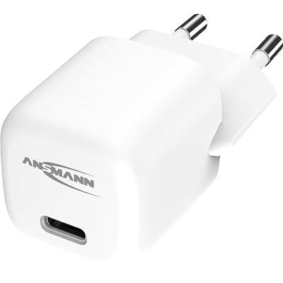 Ansmann HC120PD-mini USB-oplader 20 W 1x USB-C Wit Binnen Ansmann HC120PD-mini USB-oplader 20 W 1x USB-C Wit Binnen
