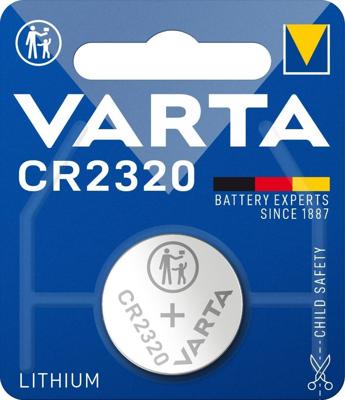 Varta Knoopcel CR2320 3 V 1 stuk(s) 135 mAh Lithium LITHIUM Coin CR2320 Bli 1