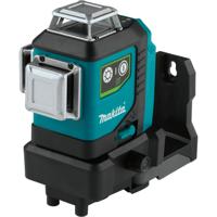Makita sk700gd | 12 v max | kruislijn laser groen | 3x 360° | body | zonder accu's en lader - sk700gd - thumbnail