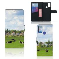 Alcatel 1S (2021) | Telefoonhoesje | Met pasjeshouder | Koeien - thumbnail