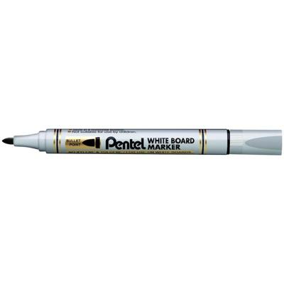 Pentel whiteboardmarker MW85, zwart