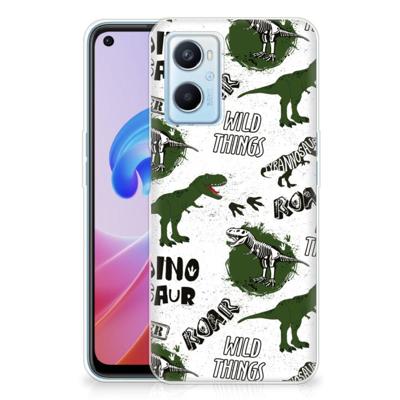 TPU Hoesje voor OPPO A96 | OPPO A76 Dinosaurus TPU Hoesje voor OPPO A96 | OPPO A76 Dinosaurus