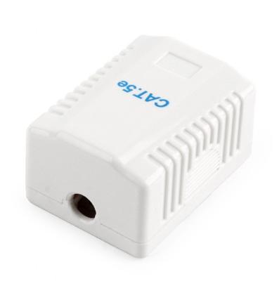 CAT5E FTP LAN-opbouwdoos, 1-poorts