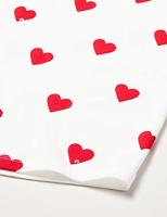 Nachthemd "hartjes" meisje PETIT BATEAU van biokatoen hartjesmotief - thumbnail