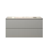 Badkamermeubelset Gliss Zeus 100 cm Mat Wit - thumbnail