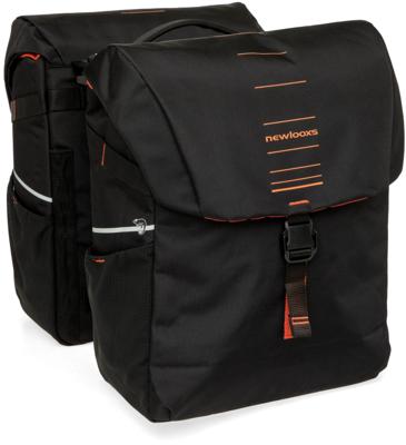 Burgers - New Looxs New looxs tas nr. 536 vigo double mik 2.0 black/orange - 536.156mik2.0 Burgers - New Looxs New looxs tas nr. 536 vigo double mik 2.0 black/orange - 536.156mik2.0