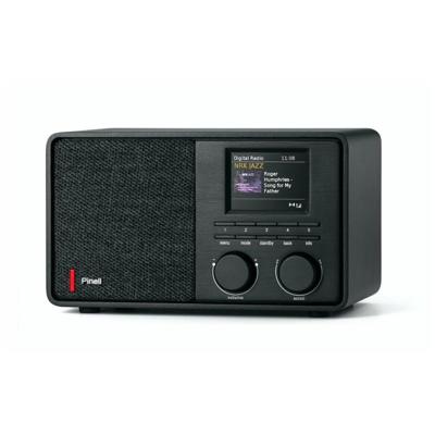 Pinell Supersound 201W Tafelradio DAB+ Internetradio BT Streaming - Zwart
