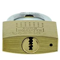 Burg Wächter 33721 Hangslot 50.00 mm Verschillend sluitend Messing Sleutelslot - thumbnail