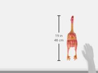 TRIXIE LATEX / POLYESTERVLIES KIP IN BIKINI MET DIERENGELUID 48 CM 2 ST - thumbnail