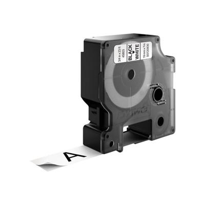 Gelamineerde Tape voor Labelmakers Dymo D1 45803 LabelManager™ Wit Zwart (5 Stuks) - thumbnail