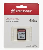 Transcend Premium 300S SDXC-kaart 64 GB Class 10, UHS-I - thumbnail