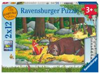 Ravensburger puzzel The gruffalo 2x12 stukjes - thumbnail