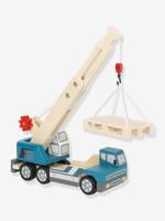 Essentiële houten benodigdheden / toebehoren blauw - thumbnail