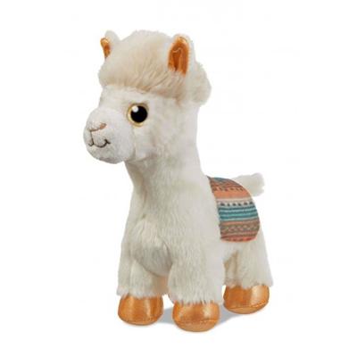 Aurora knuffel Sparkle Tales alpaca Buttercup 18 cm beige