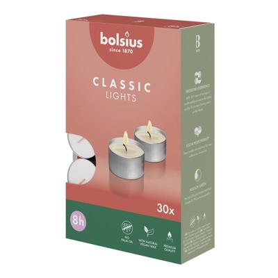 Bolsius Theelicht Classic Lights Wit 8 Uur Bolsius Theelicht Classic Lights Wit 8 Uur