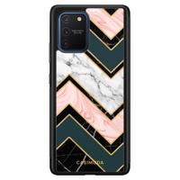 Samsung Galaxy S10 Lite hoesje - Marmer triangles - thumbnail