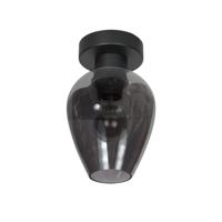 Steinhauer PlafondlampBloeba smoke glas Ø 15cm - 4372ZW - thumbnail