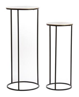 Light & Living Zuil 'Primo' Set van 2 stuks, kleur Antiek Brons