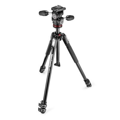 Manfrotto MK190X3-3W1 aluminium statiefkit