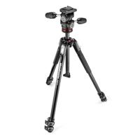 Manfrotto MK190X3-3W1 aluminium statiefkit - thumbnail