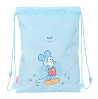 Rugtas met Koordjes Mickey Mouse Clubhouse Baby Blauw 26 x 34 x 1 cm - thumbnail
