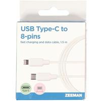 Micro-USB-oplaadkabel - Wit - thumbnail
