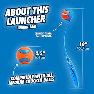CHUCKIT JUNIOR WERPSTOK 18 METER - thumbnail