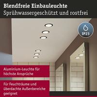 Paulmann 93394 Cole LED-inbouwlamp GU10 Wit, Zwart (mat) - thumbnail