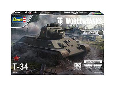 Revell 1/72 World of Tanks T-34