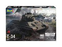 Revell 1/72 World of Tanks T-34 - thumbnail