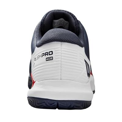Wilson Rush Pro Ace Tennisschoen Heren Navy Blazer/White/Infrared 9,5