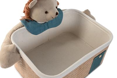 Basket spelset Home ESPRIT Groen Natuurlijk 40 x 32 x 27 cm 2 Onderdelen