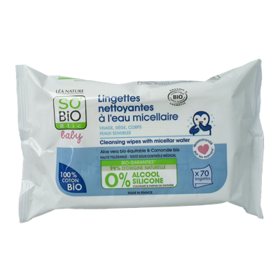 Baby wipes micellair 70 Stuks