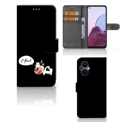 OPPO Reno 8 Lite | OnePlus Nord N20 Leuk Hoesje Cow OPPO Reno 8 Lite | OnePlus Nord N20 Leuk Hoesje Cow