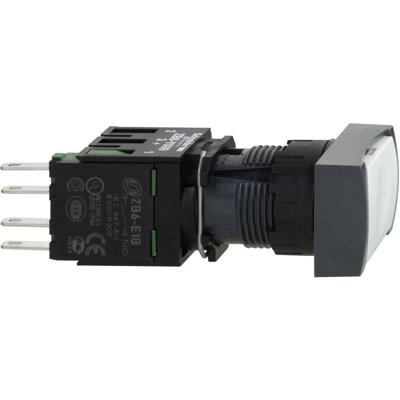Schneider Electric XB6DA11B XB6DA11B Druktoets 250 V 3 A Moment (l x b x h) 57 x 18 x 18 mm IP65 1 stuk(s)