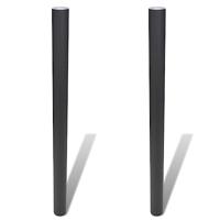 VidaXL Muursticker krijtbord 2 rollen met krijtjes 0,6x2 m - thumbnail