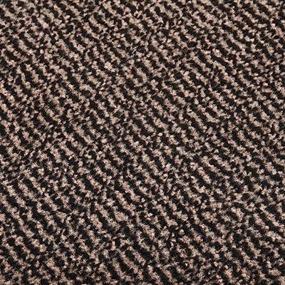 VidaXL Deurmat getuft 60x150 cm donkerbruin