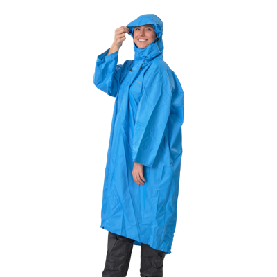 Lowland Walkingponcho Blue M Poncho Blue M