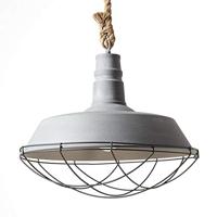 Brilliant Rope 93614/70 Hanglamp LED E27 60 W Beton-grijs - thumbnail