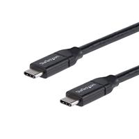 StarTech.com USB-C naar USB-C kabel met 5A Power Delivery - St/St - 2m - USB 2.0 - USB IF gecertificeerd - USB Type C kabel - thumbnail