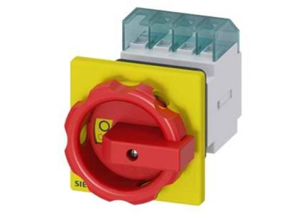 Siemens 3LD20540TK53 Belastbare scheidingsschakelaar Rood, Geel 3-polig 6 mm² 16 A 690 V/AC Siemens 3LD20540TK53 Belastbare scheidingsschakelaar Rood, Geel 3-polig 6 mm² 16 A 690 V/AC