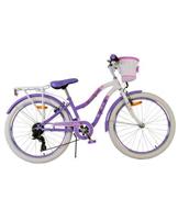 Volare lovely kinderfiets - meisjes - 24 inch - paars - 7 versnellingen - thumbnail