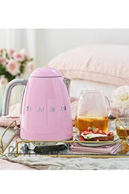 Smeg KLF03PKEU retro 50&apos;s style waterkoker, roze - thumbnail